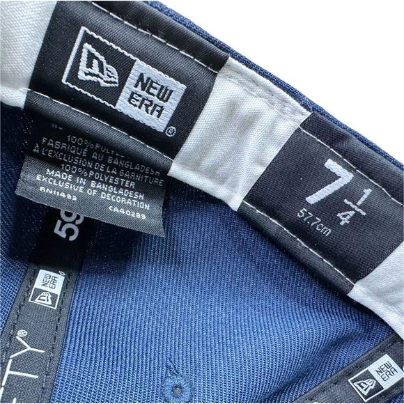 New Era 59FIFTY NBA Utah Jazz Hat - Size 7 1/4 - Picture 10 of 11